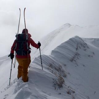 An der Güntlespitze wehte gestern kräftiger Wind! Foto: DAV/Pröttel