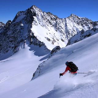 Mit etwas Glück konnte man in den letzten Tagen Sonne & Powder im Sellrain erwischen. Foto: JDAV/Pröttel