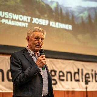 Grußworte des DAV-Präsidenten Josef Klenner, Foto: JDAV/Silvan Metz