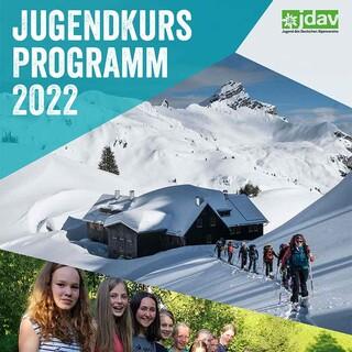 JDAV Jugendkursprogramm-2022 Cover-web