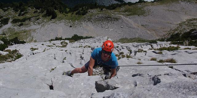 Jugendkurs-Alpinklettern in der Schweiz, Foto: JDAV/Ben Miroux