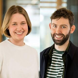 Annika Quantz und Raoul Taschinski nehmen die Sicht der Jugend zu politischen Themen in den Blick, Foto: JDAV/Tobias Hase