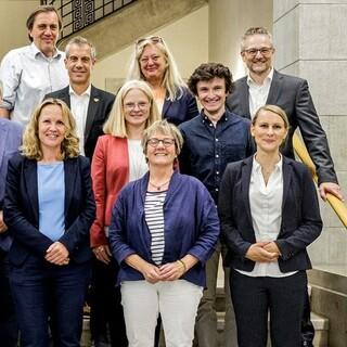 Gruppenbild des Beirats im Juni 2022, Foto: BMUV/Christoph Wehrer