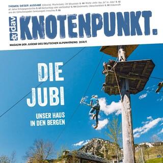 Cover Knotenpunkt 5-2018,  Foto: JDAV