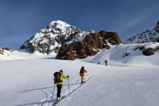 Flachstück nach der Pizzini Hütte.