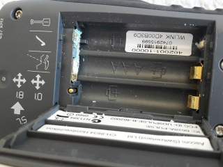 Batteriefach eines LVS-Gerätes