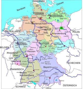 Deutschlandkarte