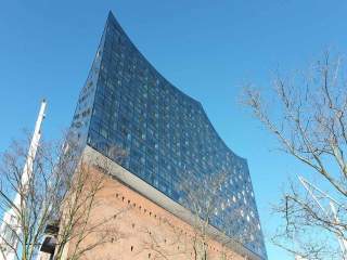 Die Elbphilharmonie in Hamburg